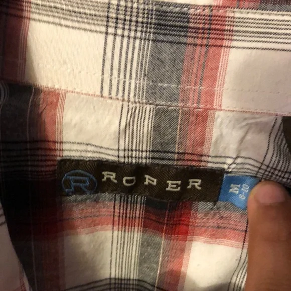 (Used)  Roper Button Up Shirt  (Y) - Picture 3 of 4